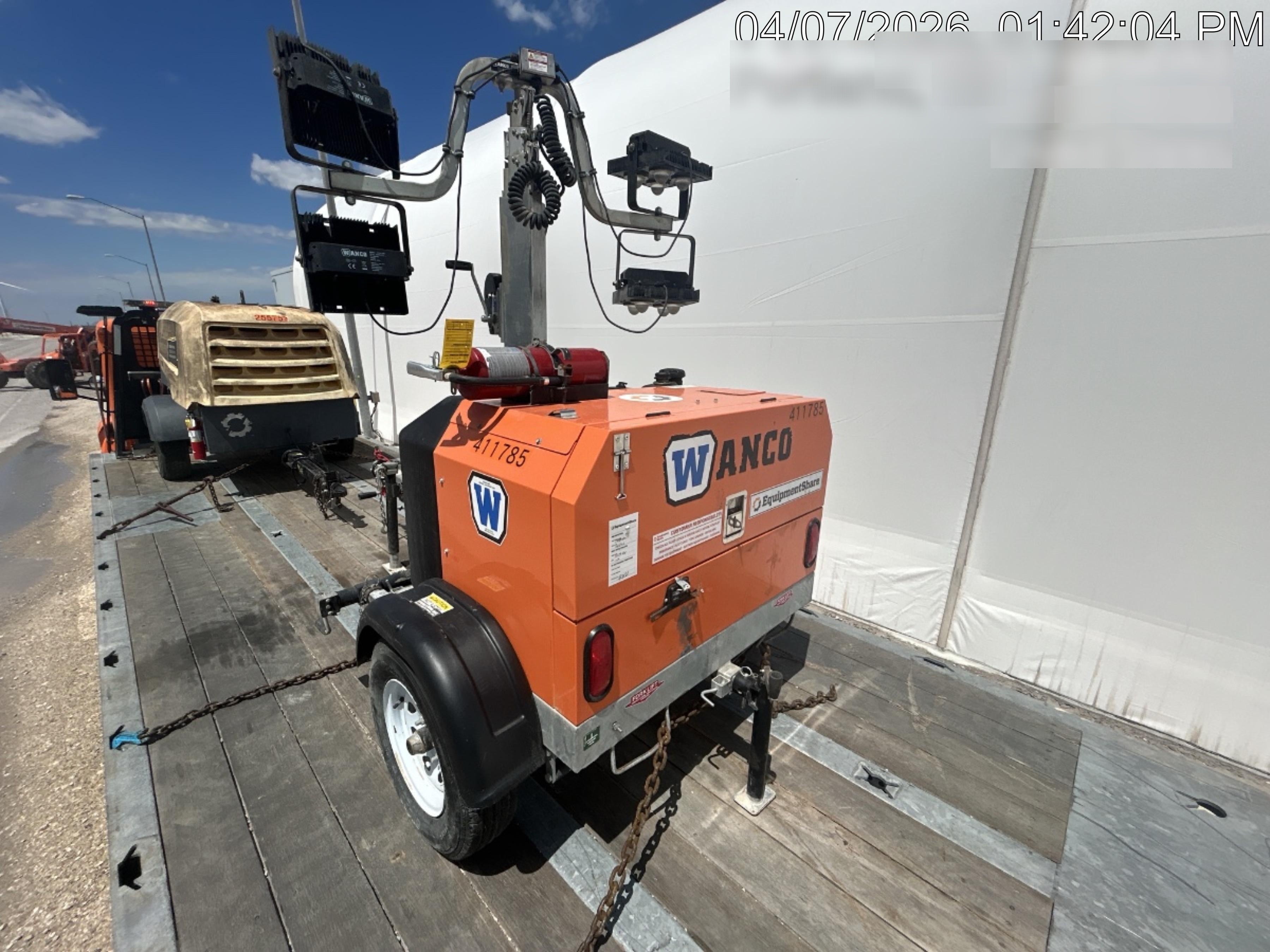2024 Wanco WLTT-4MM4K Diesel, Deep Sea Controller, Shore Power Plug, Auto Start, (4) 350W LED Floodlights, 4kW Generator, 60 Gal Fuel Tank, 2" Ball, T3