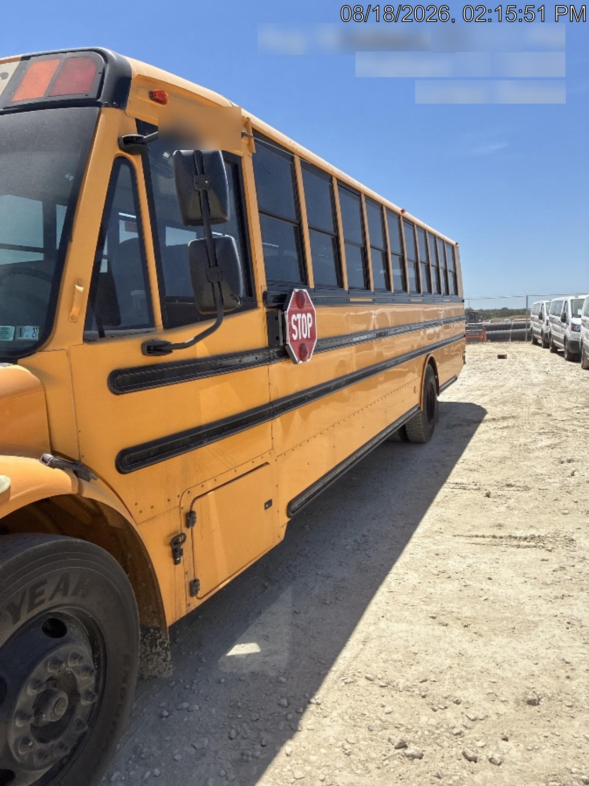 2014 FREIGHTLINER Thomas 72 Passenger Bus
