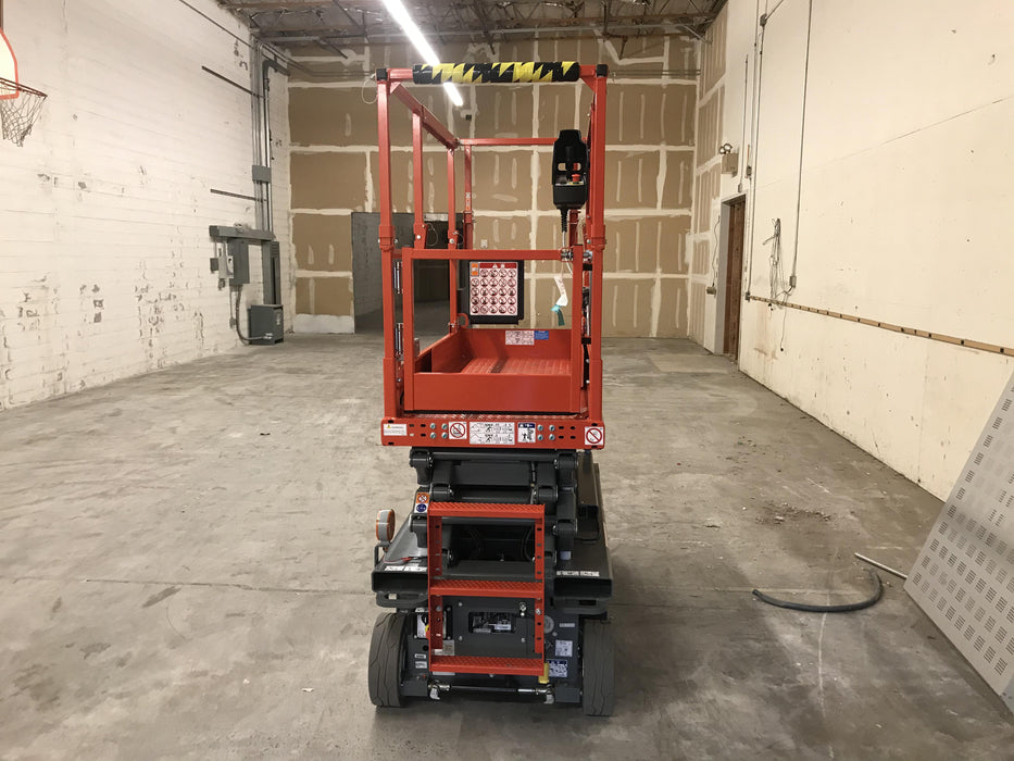 2020 Skyjack SJIII-3219 Solid NM Tires, Half height spring hinged entry gate, Dual Beacons, 800W Inverter