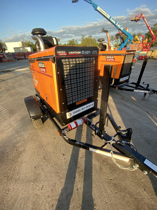 2022 Lincoln Electric Vantage 549X Crosslink Technology, Trailer Mounted, ES Decals, T3