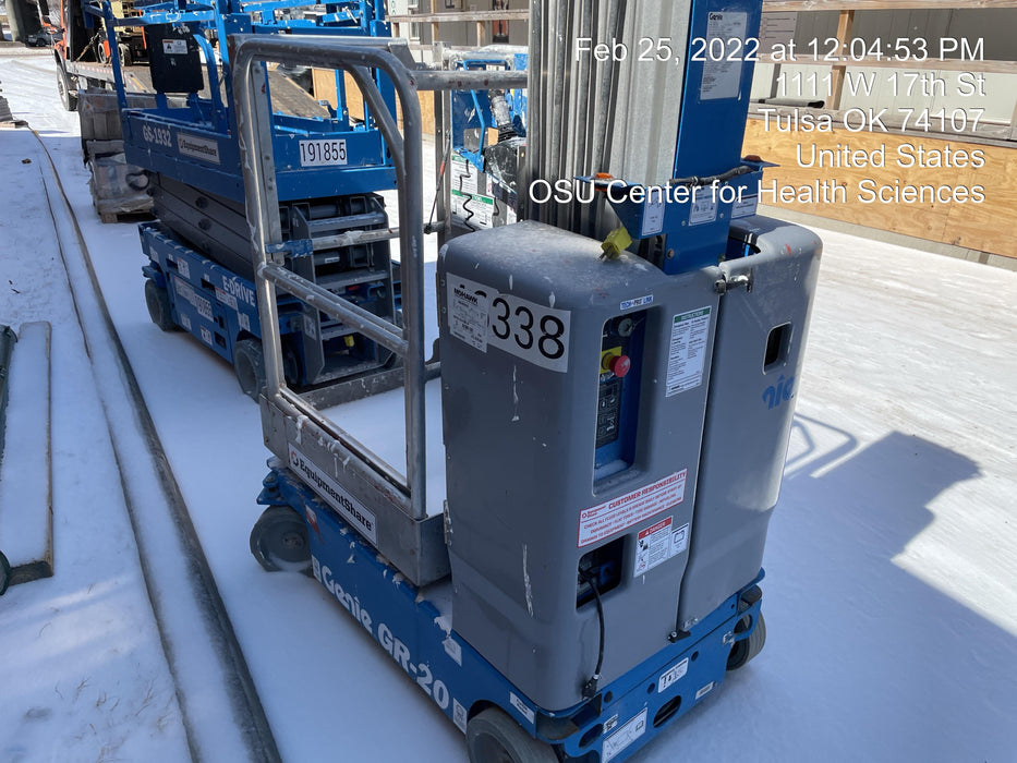 2019 GENIE GR-20