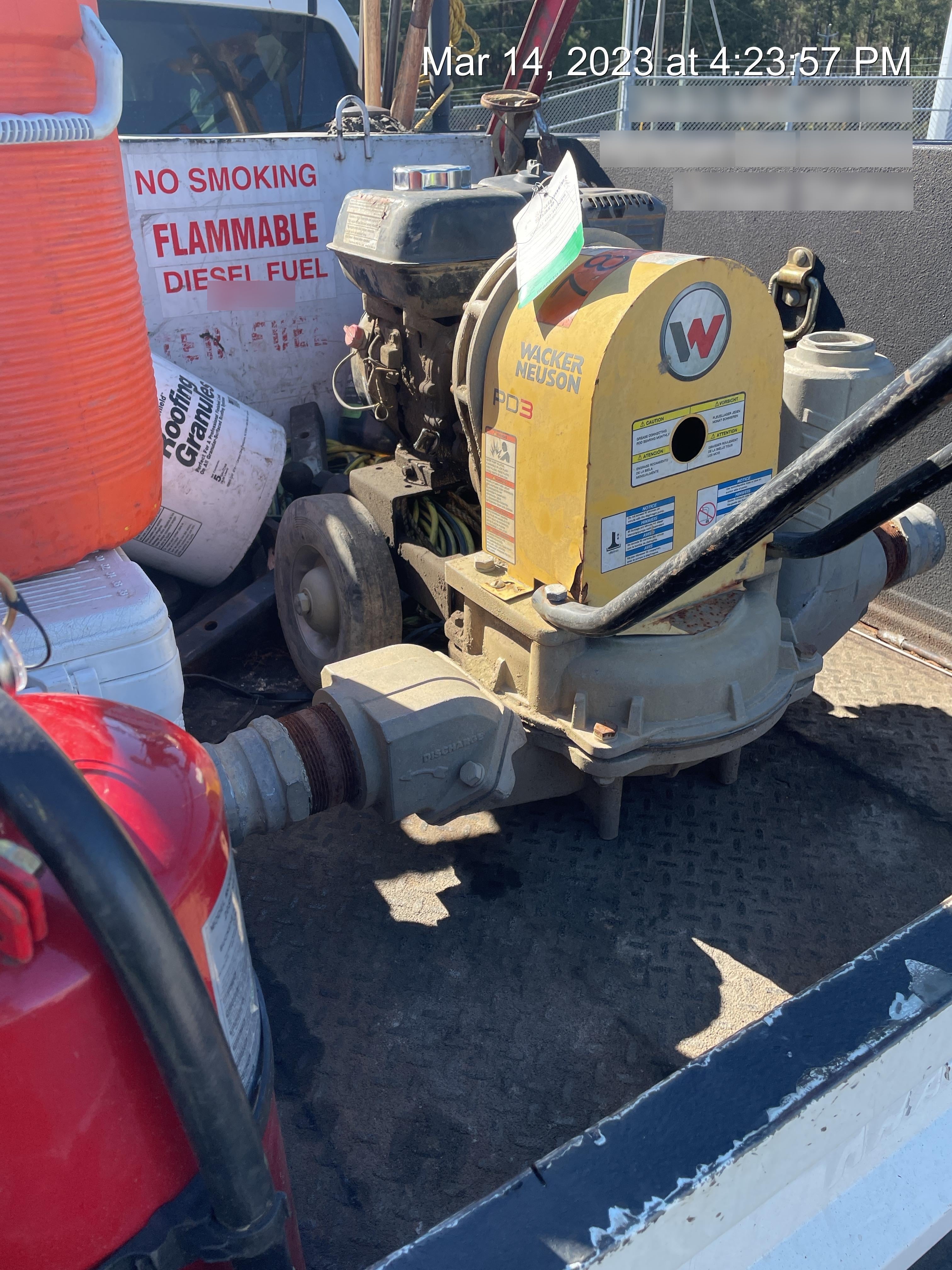 2020 WACKER NEUSON PDT3A