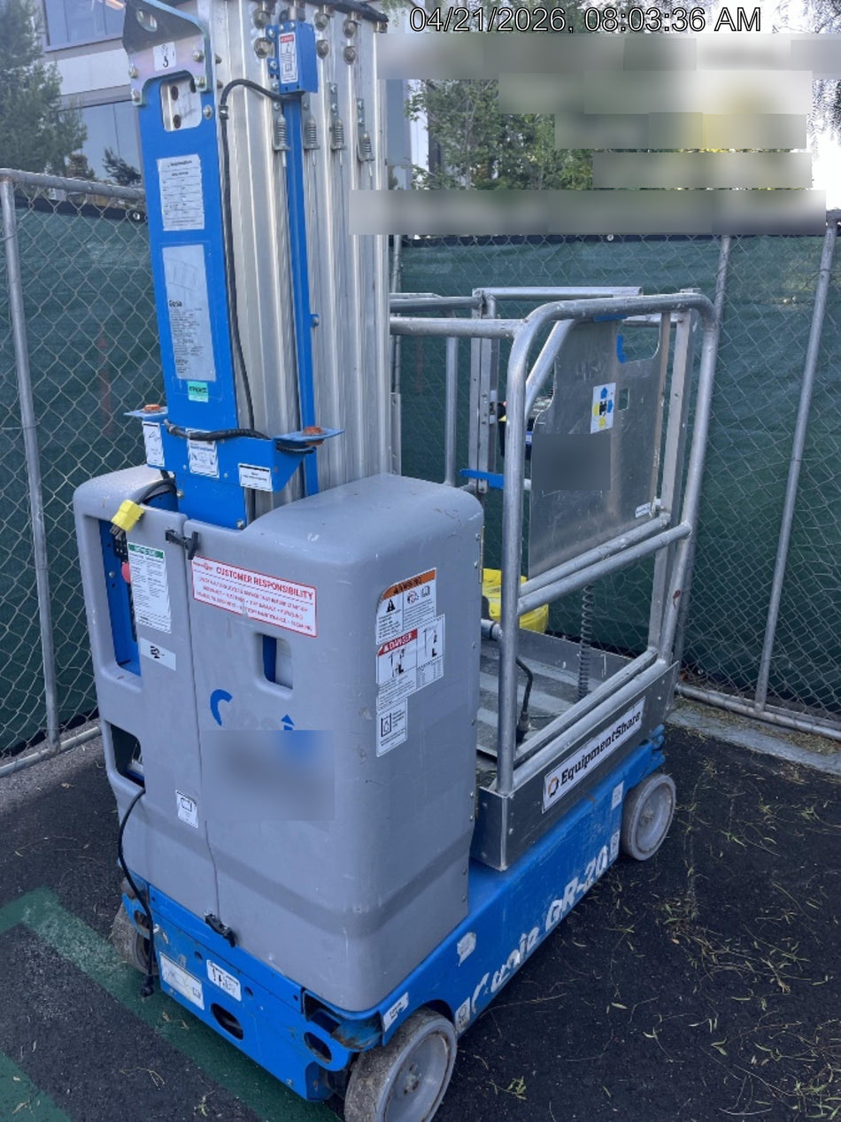 2019 GENIE GR-20