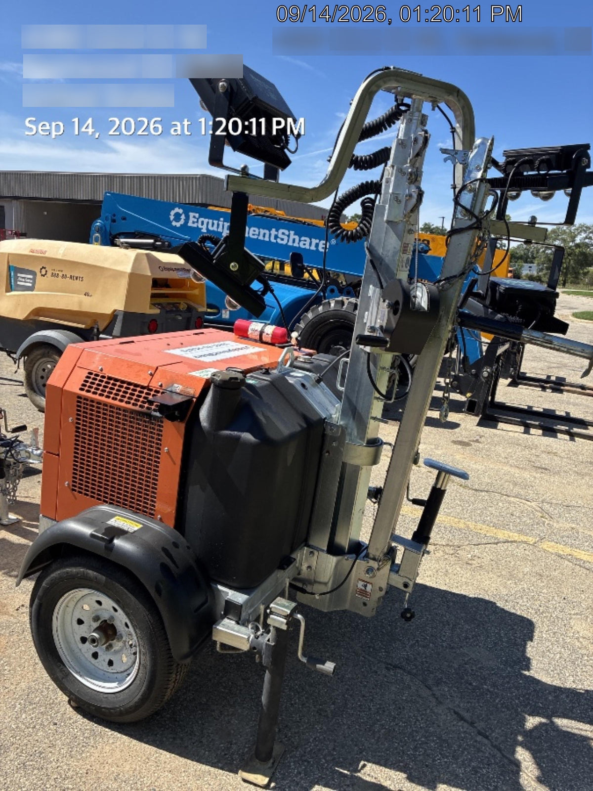 2024 Wanco WLTT-4MM4K Diesel, Deep Sea Controller, Shore Power Plug, Auto Start, (4) 350W LED Floodlights, 4kW Generator, 60 Gal Fuel Tank, 2" Ball, T3