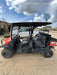 2020 Kubota RTV-X1140W-H Canopy, 4-Seater, Diesel, Windshield Acrylic Clear, LED Strobe, Backup Alarm