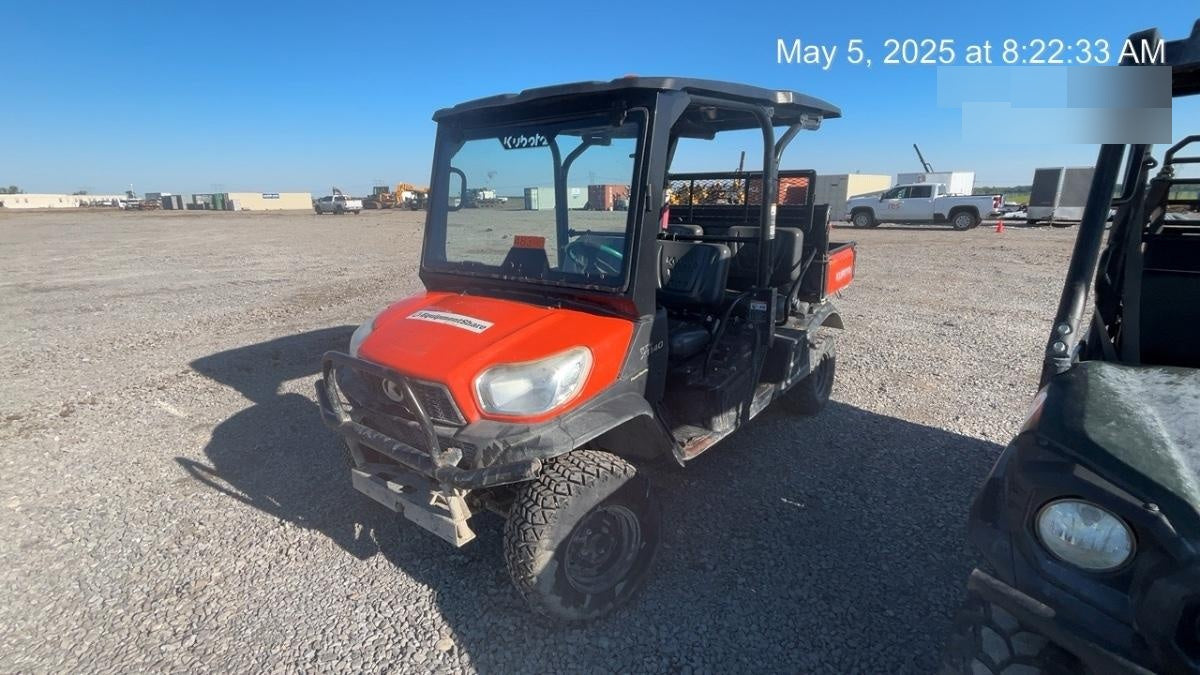 2019 Kubota RTV-X1140W-H 4WD, LED Strobe, Windshield Tempered Glass, Plastic Canopy, Wire Harness Kit, Backup Alarm