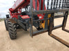 2018 Manitou MTA10055 Manitou MTA 10055 w/Cab/Heat/AC, Work Lights/Strobe, Aux Hyd, Solid Tires, Lift Hook, 66" Carriage, 60" Forks