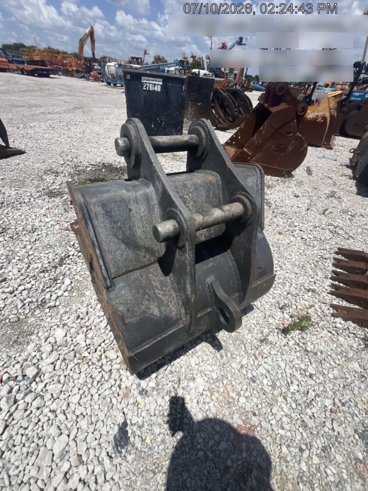2015 CASE 48" Ditch Cleaning Bucket, Excavator 25-35K