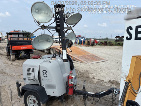 2018 Wacker Neuson LTV6L-MH Wacker Neuson LTV6L Mobile Light Tower w/Fuel Level Sensor Installed