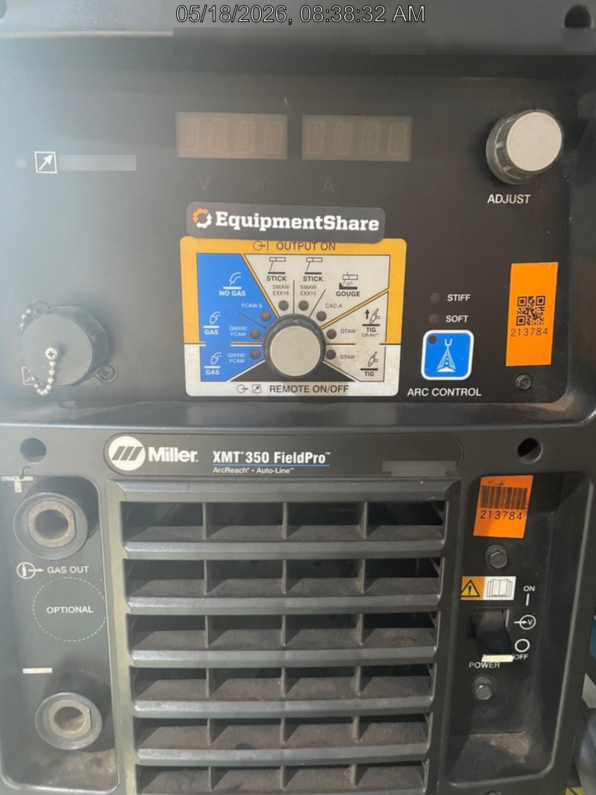 2021 MILLER ELECTRIC XMT 350