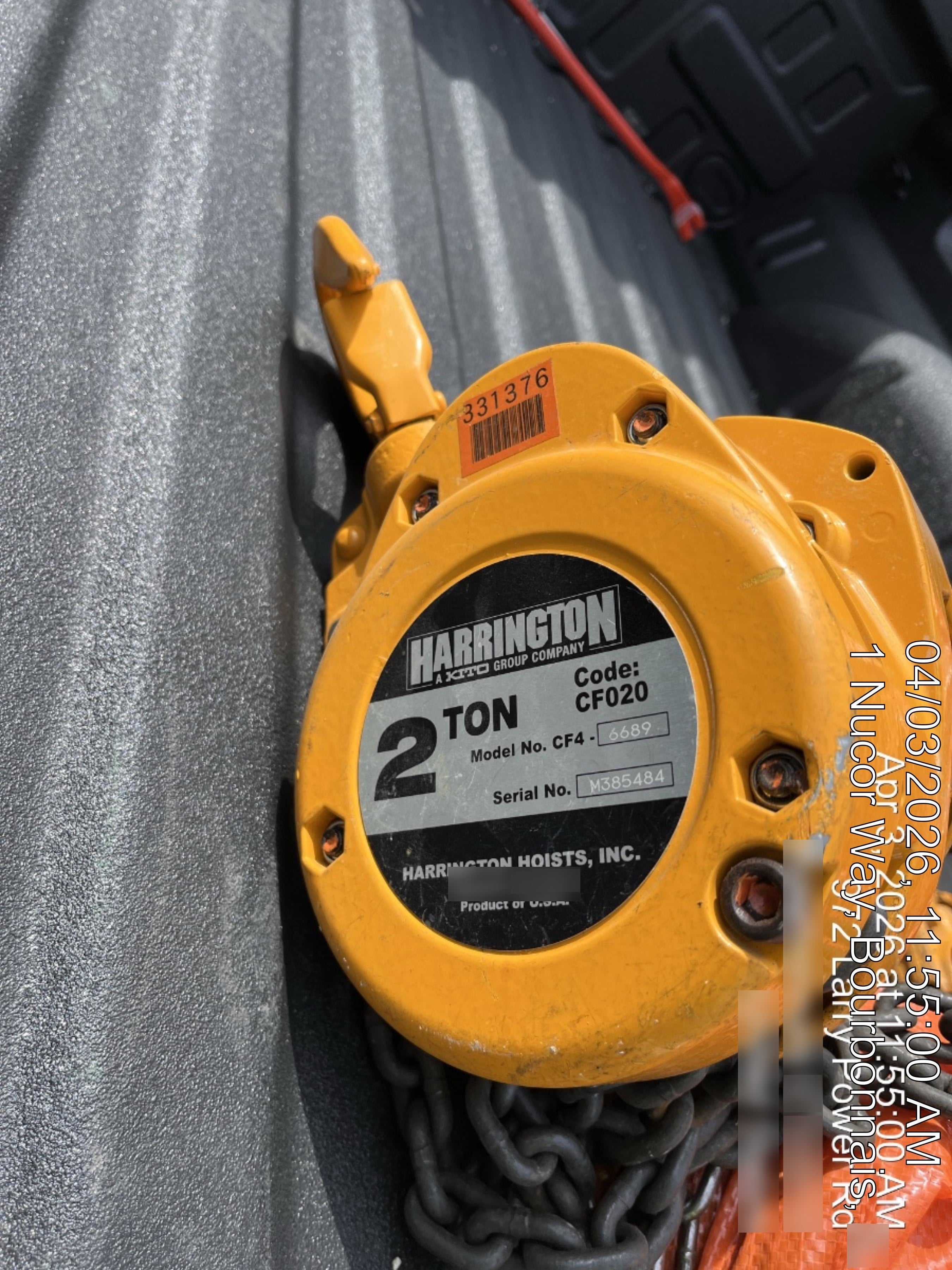 2023 HARRINGTON CF020-20