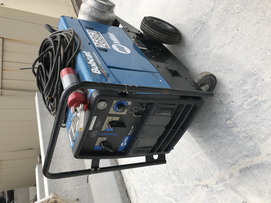 2019 Miller Electric BOBCAT 250 LP/Propane, Running Gear, Tank Bracket, Hose