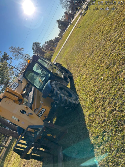 2020 JCB 506-36 Cab/Heat/Air, 74 HP, Solid Tires, STD Worklight, Beacon, Aux Hydraulics, Lifting Eye, Back up Alarm w/48" Carriage/48" Forks