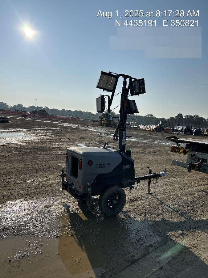 2024 Wacker Neuson LTT4 Diesel, Kohler KDW702, Deep Sea Controller, Auto Start, LED 320W, Bypass Outlet, T3