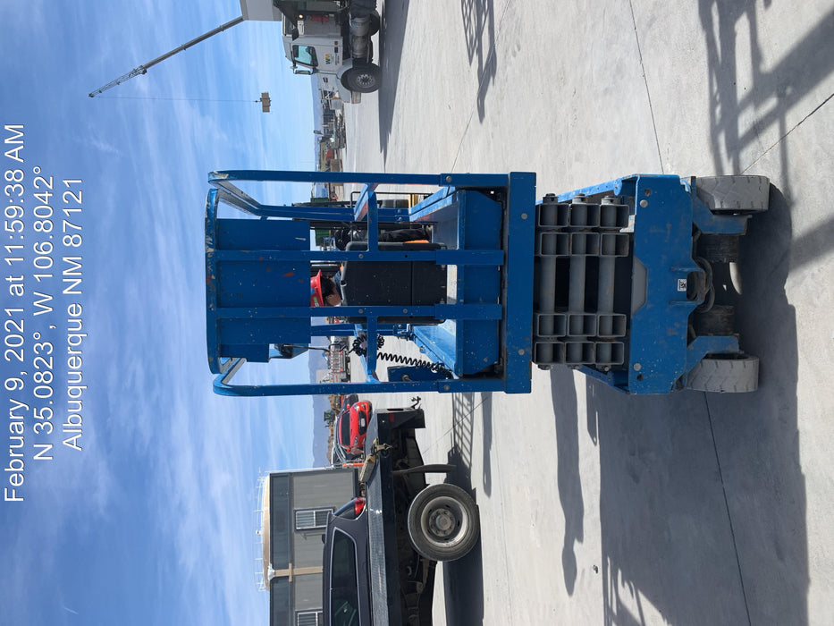 2020 Genie GS-1930 Solid Non Marking Tires, Beacon, Folding rails with half height swing gate