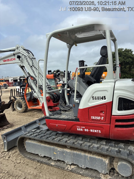 2025 TAKEUCHI TB250-2R