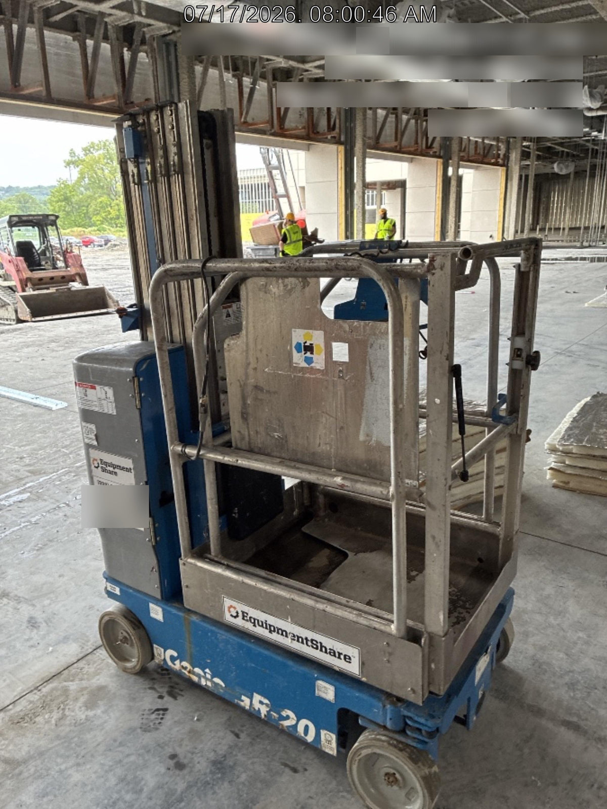2019 GENIE GR-20