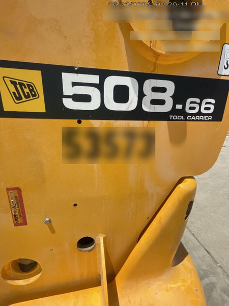 2019 JCB 508-66TC