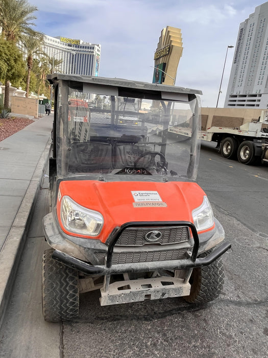 2022 Kubota RTV-X1140W-H Plastic Canopy, Windshield Acrylic Clear, LED Strobe Light, Wire Harness Kit, Back up Alarm