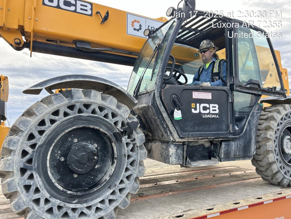 2021 JCB 510-56 74Hp Dsl, Cab/Heat/Air, Sld Tires, LED WL, Bcn, L Hook, EST