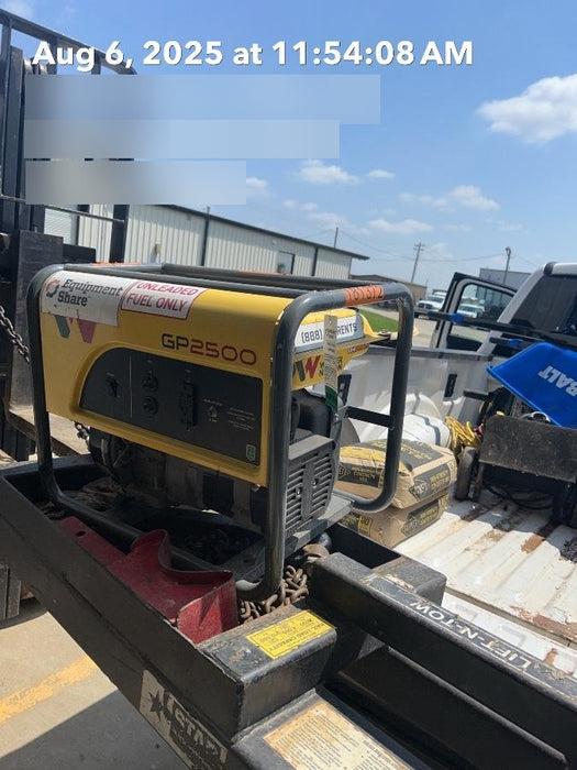 2021 WACKER NEUSON GP2500A