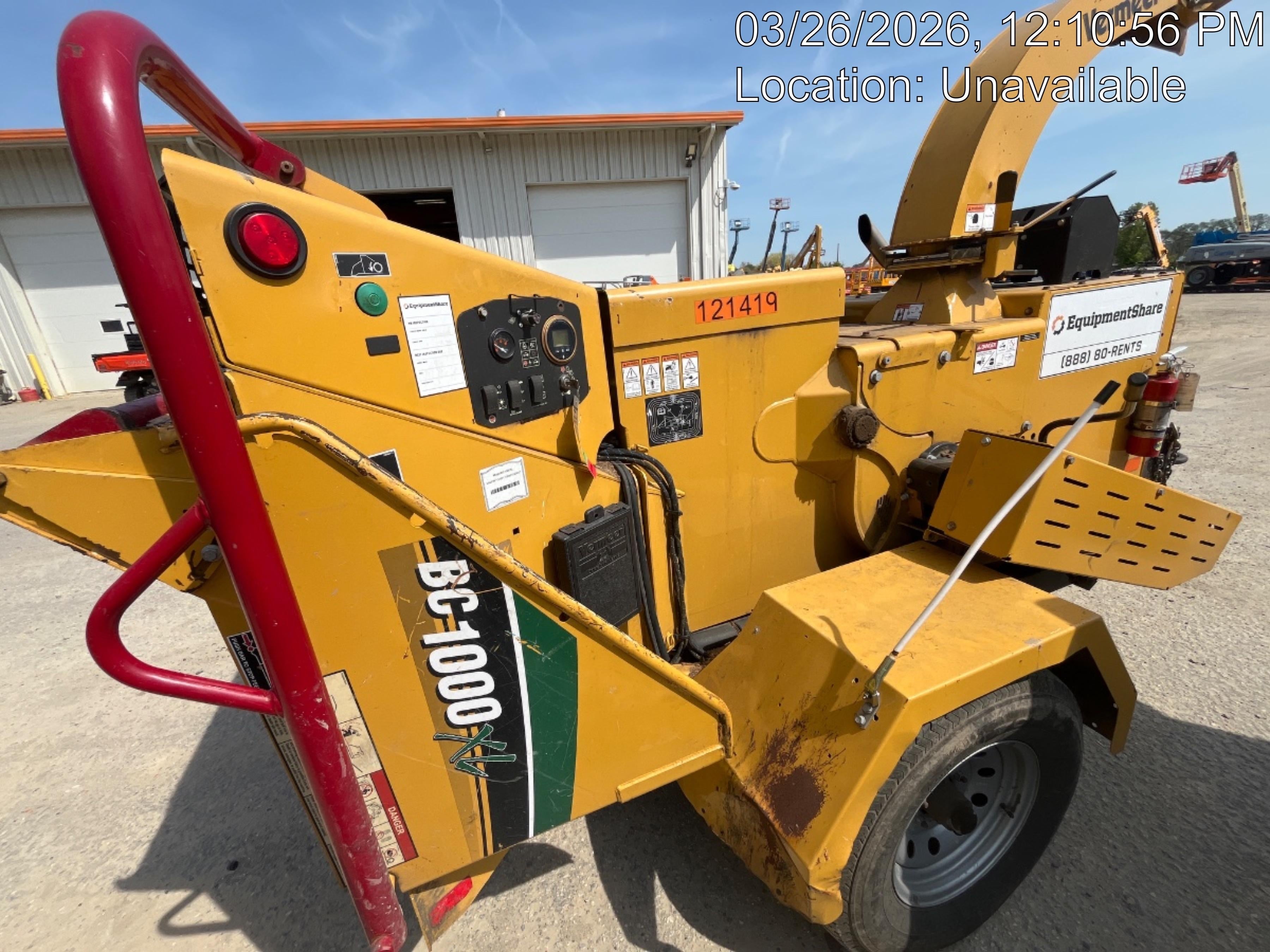 2020 VERMEER BC1000XL Diesel
