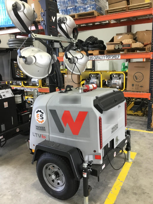 2018 Wacker Neuson LTV6L-MH LTV6L Mobile Light Tower w/Fuel Level Sensor Installed