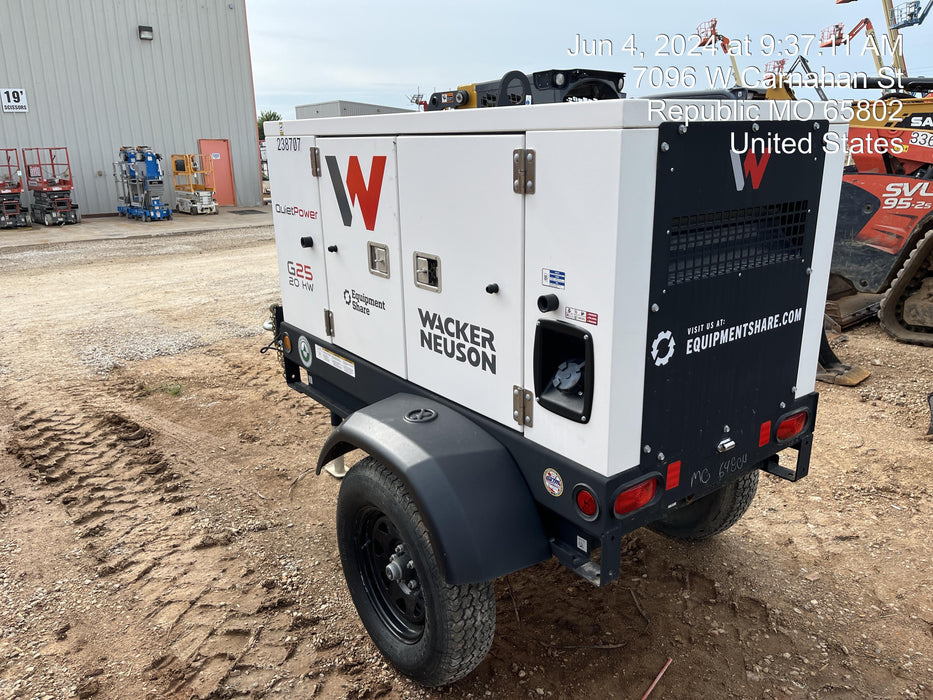 2022 WACKER NEUSON G25