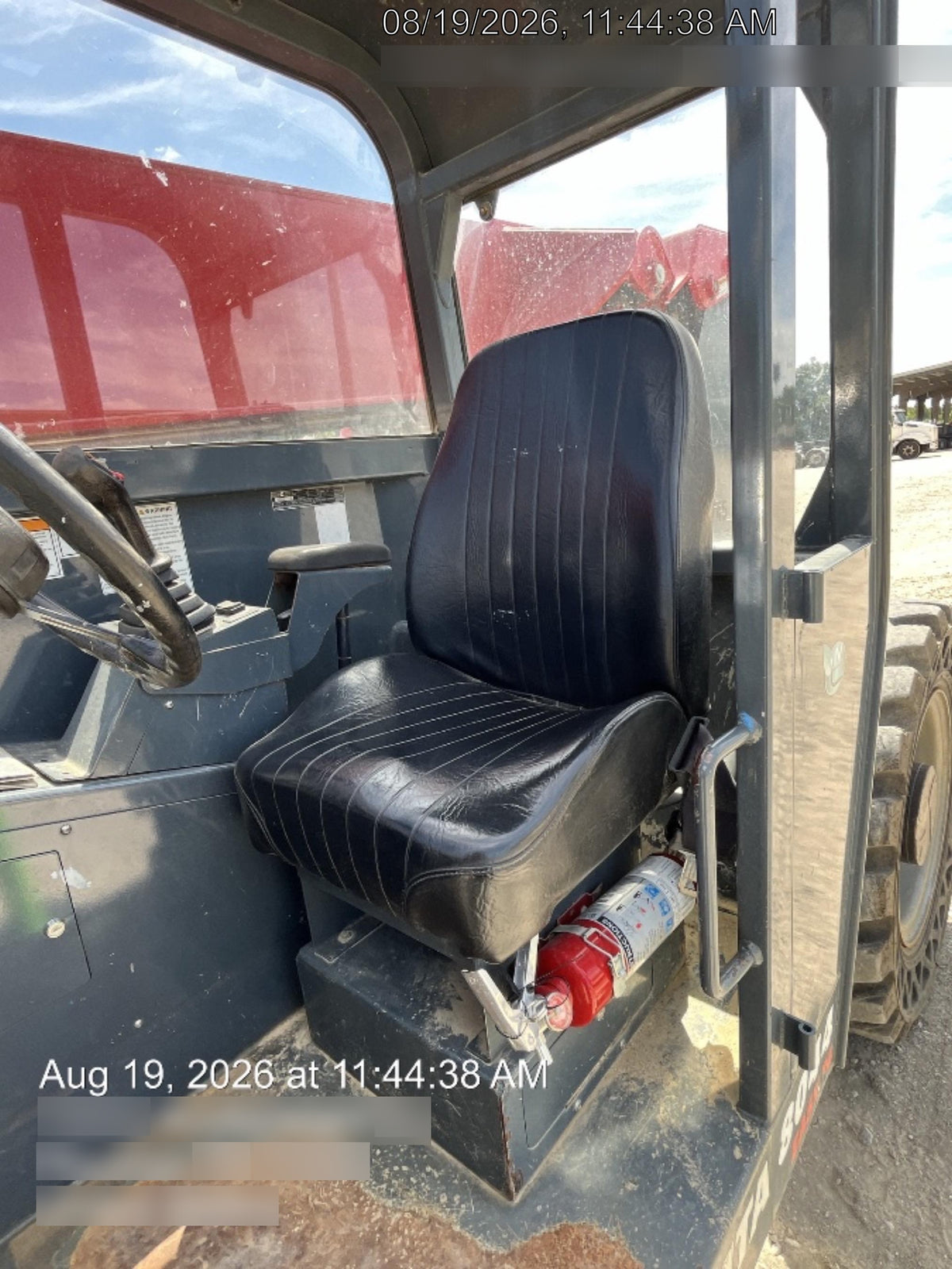 2019 Manitou MTA8044 MTA8044 - 74 HP T4, Canopy, Worklights/Strobe, Beacon, 66" Carriage, 48" Forks, Solid Tires, Lift Hook, Aux Hydraulics