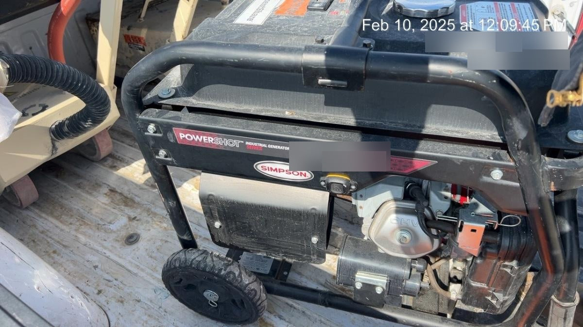 2022 SIMPSON SCGH5500