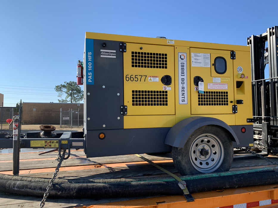 2020 ATLAS COPCO PAS 100 HF CS Enclosed