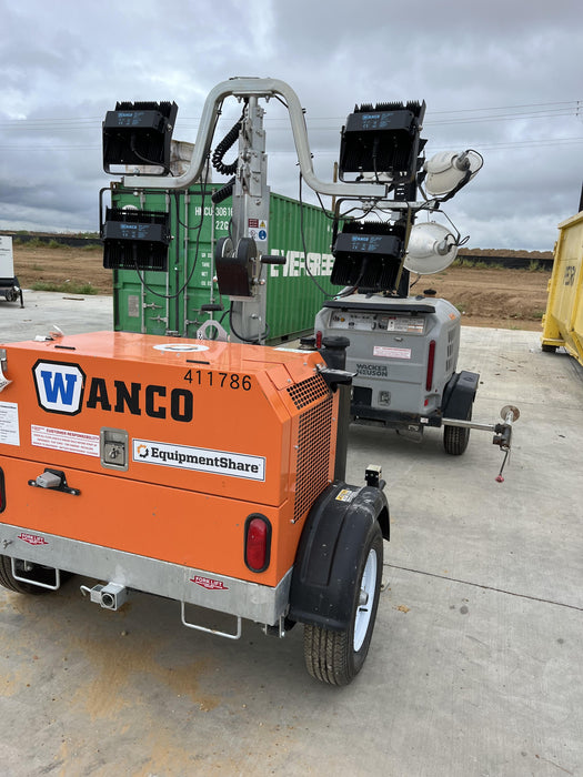 2024 Wanco WLTT-4MM4K Diesel, Deep Sea Controller, Shore Power Plug, Auto Start, (4) 350W LED Floodlights, 4kW Generator, 60 Gal Fuel Tank, 2" Ball, T3