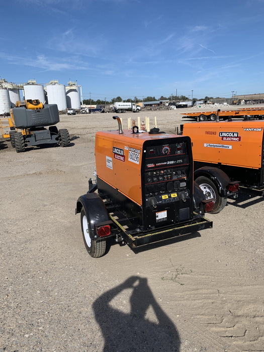 2021 Lincoln Electric Vantage 322 Vantage 322 Ready Pak 3 w/ Decals, ORANGE (includes trailer, cable rack, fender light kit) NO Telematics