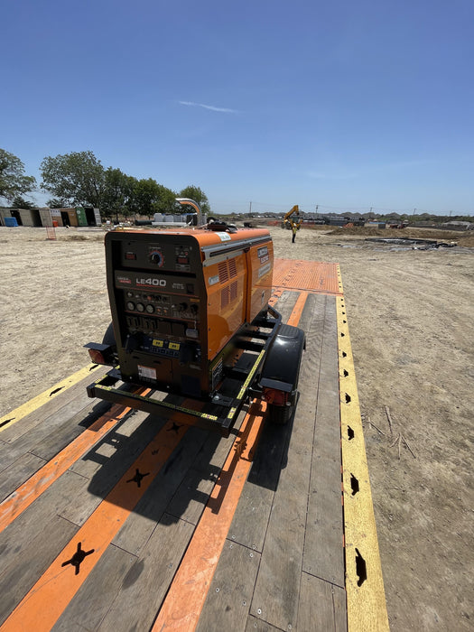 2022 Lincoln Electric LE400 Kubota V1505, Trlr, Cable Rack, Light Kit, ES Decals, T3