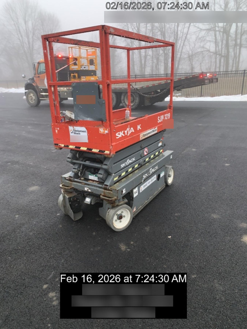 2016 Skyjack SJIII-3219 Standard Rental Specs