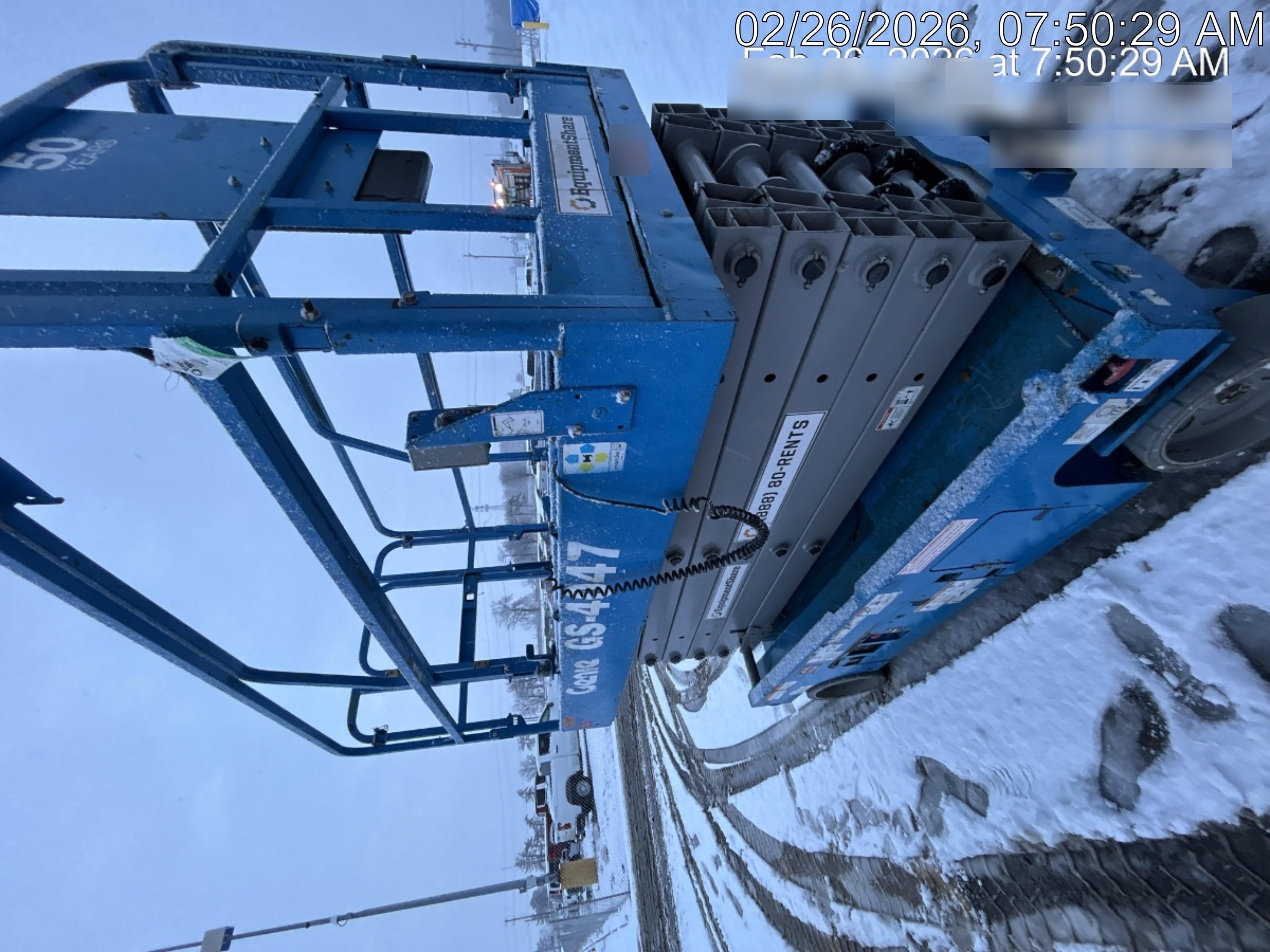 2016 Genie GS-4047 Standard Rental Specs