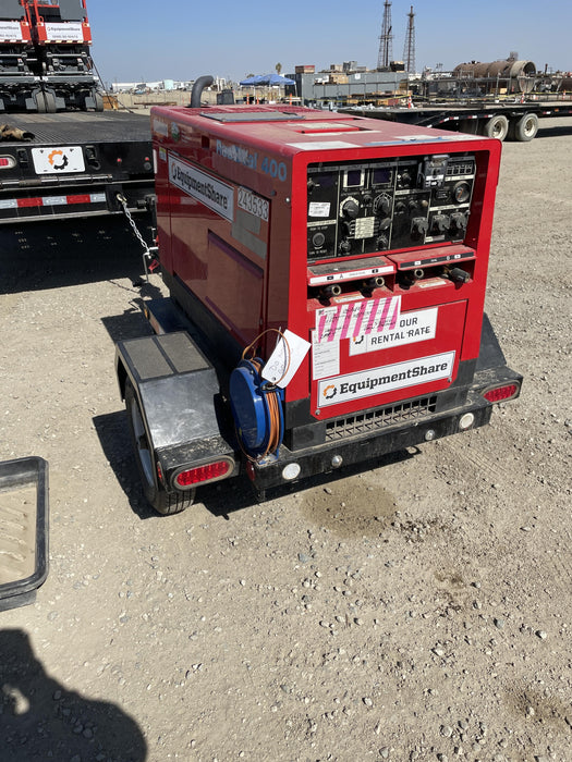 2022 Shindaiwa DGW400MDL Kubota D902 Engine, 23 HP, Dual Op Welder, Wire, Arc, Droop Stick, Tig, and CC Stick Functionality, Simulphase, 3 Phase and 1 Phase Gen Output, Single Axle NB Trlr, Slr Trckl Chrg 12V 12W, Fire Ext