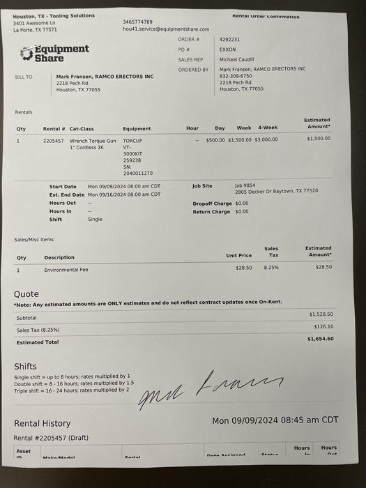 2022 TORCUP VT-3000KIT