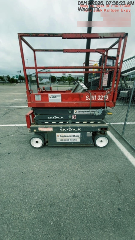2019 Skyjack SJIII-3219 Standard Options, Trojan Batteries