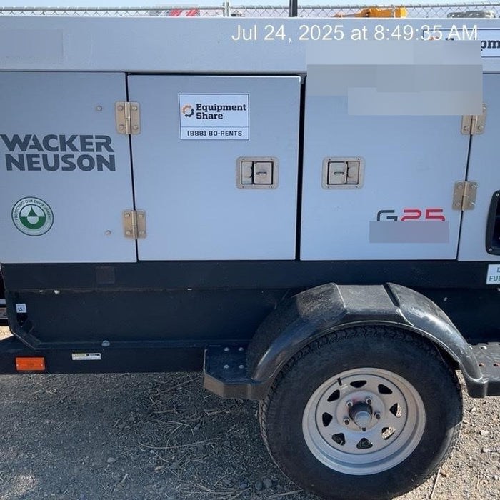 2019 WACKER NEUSON G25