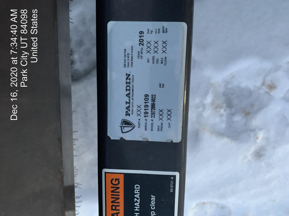 2019 PALADIN Sweepster SB72