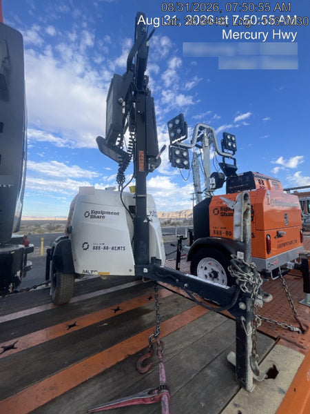 2023 Generac MLT2 Diesel, Flex Switch 120V Input, Powerzone Controller, (4) 320W LED Lights, 4kW Generator, 39.9 Gal Fuel Tank, 2" Ball, T3