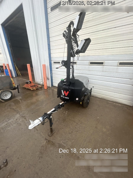 2024 Wacker Neuson LTT4 Diesel, Kohler KDW702, Deep Sea Controller, Auto Start, LED 320W, Bypass Outlet, T3