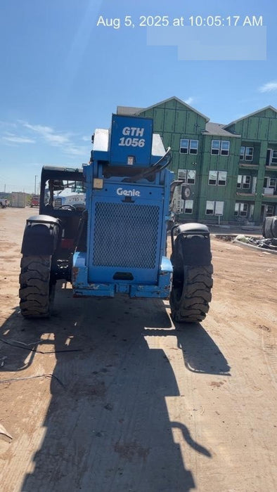 2019 Genie GTH-1056 Canopy, Solid RT Tires, LED Work Lights, Beacon 60" QA Carriage, 60" Forks