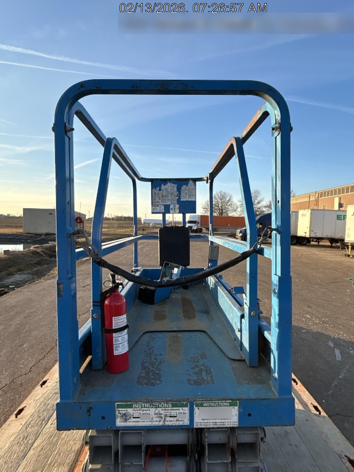 2018 Genie GS-1930 Genie GS-1930 w/Fixed Rail, Chain Entry