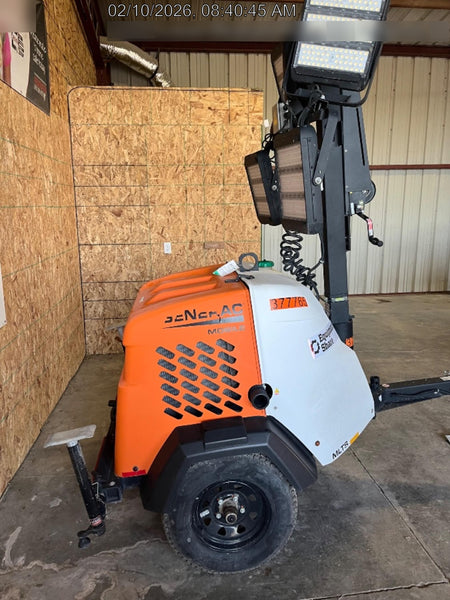 2023 Generac MLT2 Diesel, Flex Switch 120V Input, Powerzone Controller, 
(4) 320W LED Lights, 4kW Generator, 39.9 Gal Fuel Tank, 2" Ball, T3