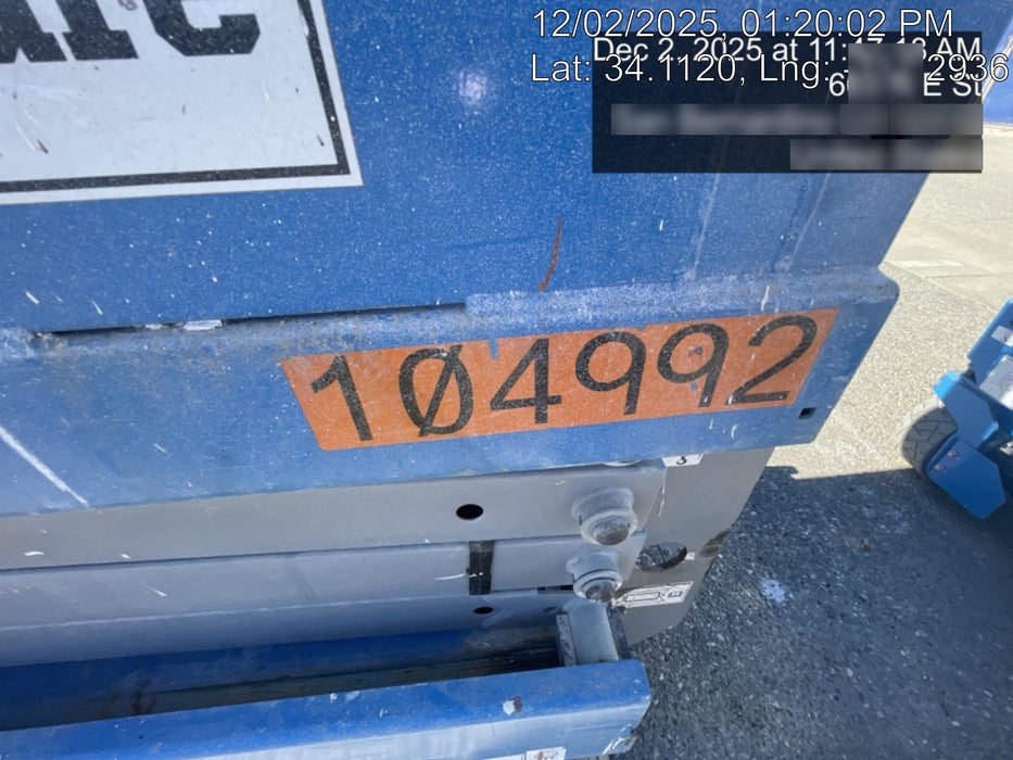 2020 Genie GS-1930 Fixed rails with chain entry gate - Pre A92.20, 800W Inverter