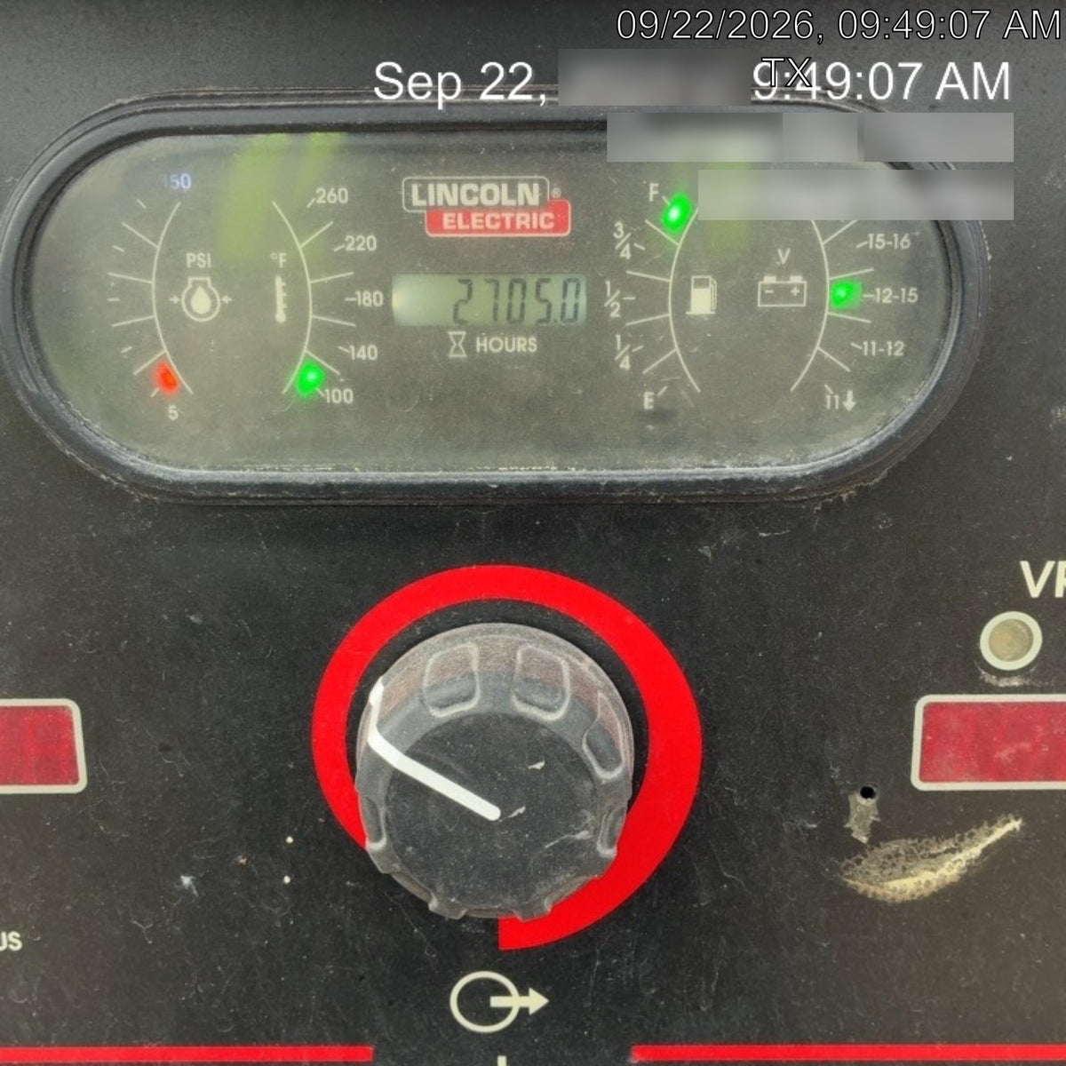 2021 LINCOLN ELECTRIC Vantage 549X