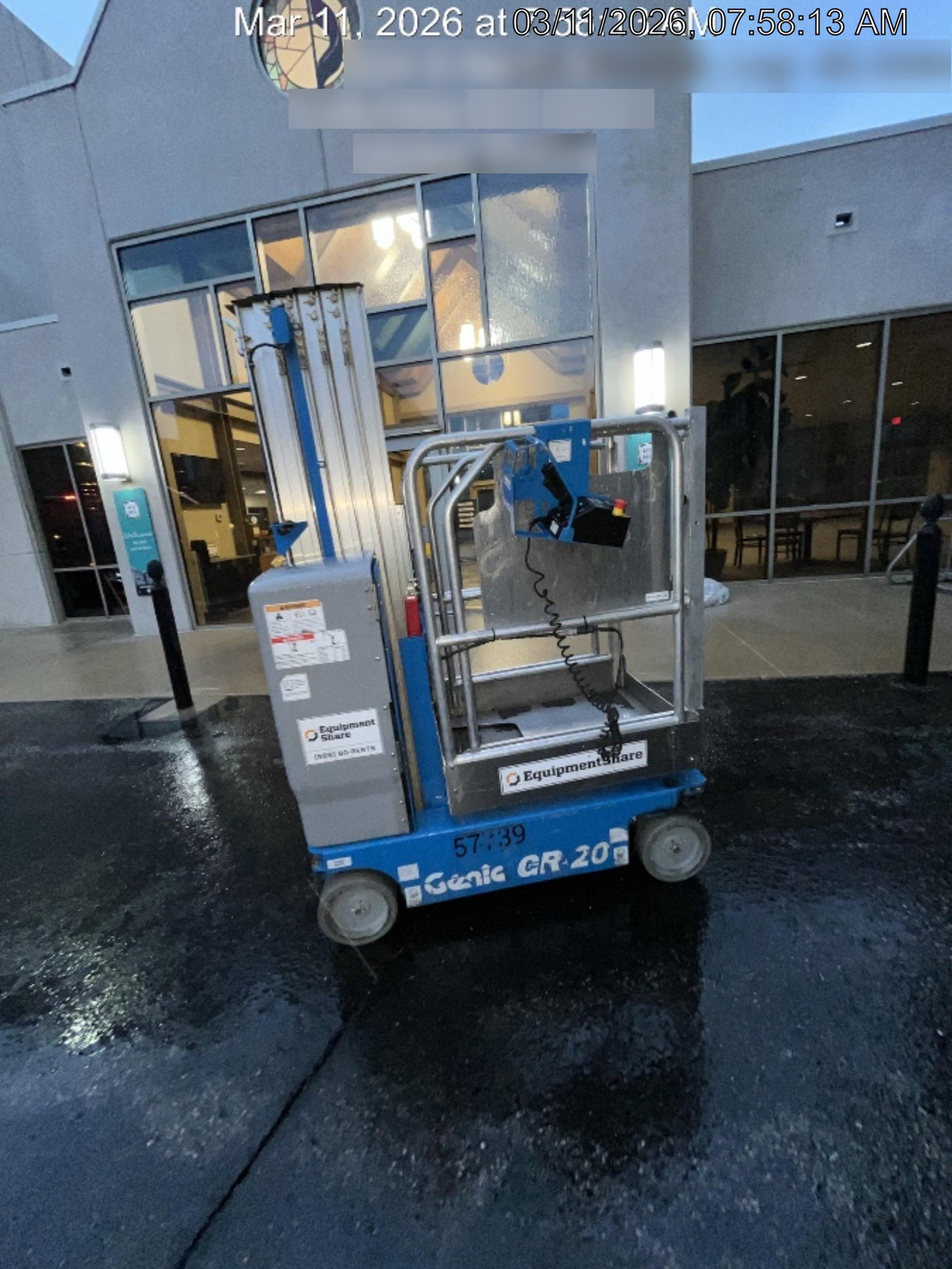 2019 GENIE GR-20