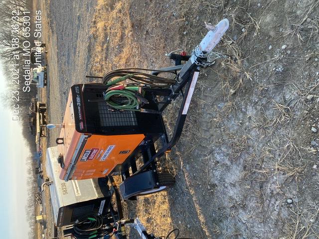 2021 Lincoln Electric Vantage 322 Vantage 322 Ready Pak 3 w/ Decals, ORANGE (includes trailer, cable rack, fender light kit) NO Telematics